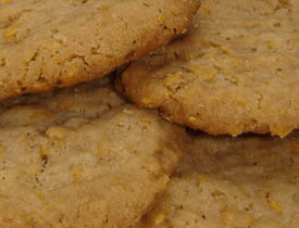 Cinnamon Cornflake Cookies