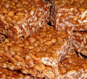 Mars Bar Rice Krispies Squares