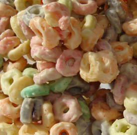 White Chocolate Froot Loops Snacks